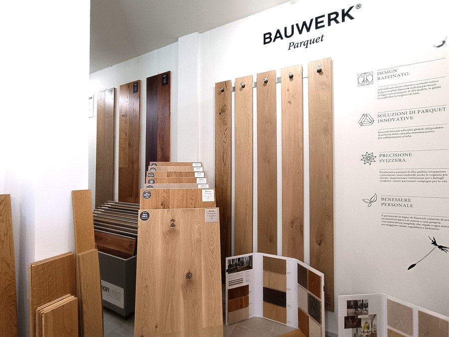 Alcuni parquet disponibili nel nostro showroom