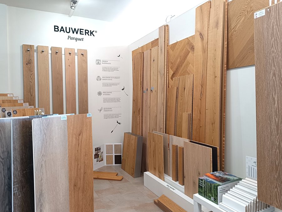 Alcuni parquet disponibili nel nostro showroom