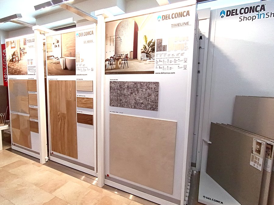 Alcuni pavimenti disponibili nel nostro showroom