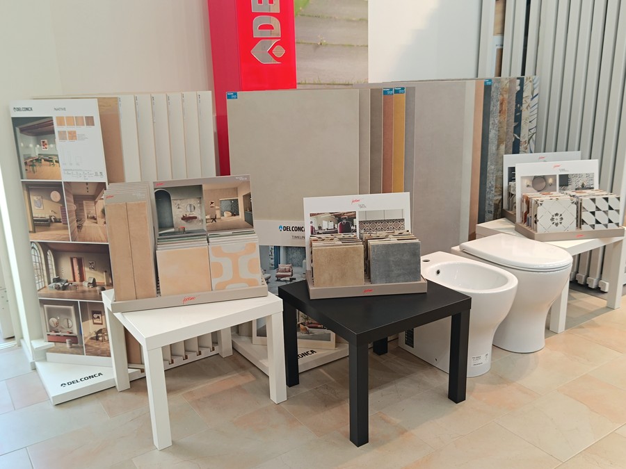 Alcuni pavimenti disponibili nel nostro showroom